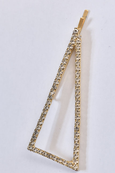TRIANGLE STONE HAIR BUCKLE - Barrus London